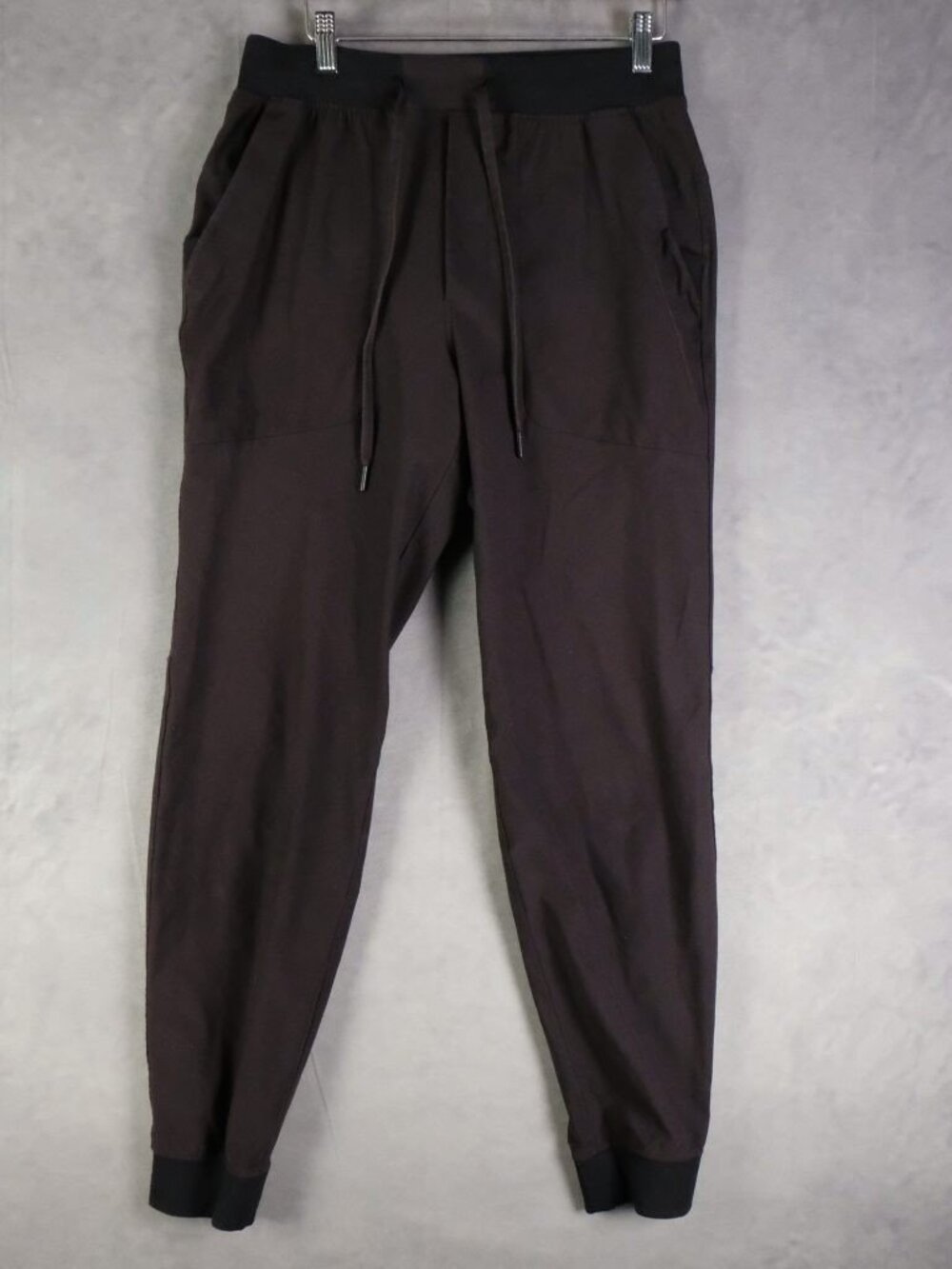 Lululemon Black ABC Jogger Pants Medium Drawstring Warpstreme Pockets Athletic